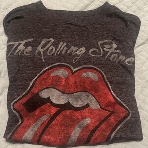 Rolling Stones Kids Gray and Red T-Shirt